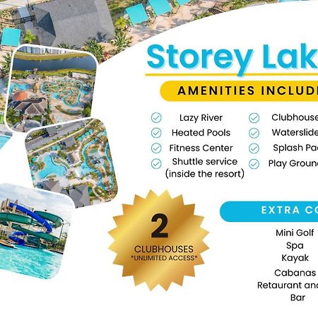 Gorgeous 2Br Lakeview Condo With Waterpark كيسيمي المظهر الخارجي الصورة